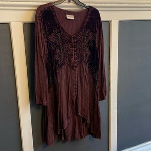 Holy Clothing velvet bodice blouse. Simply stunning.